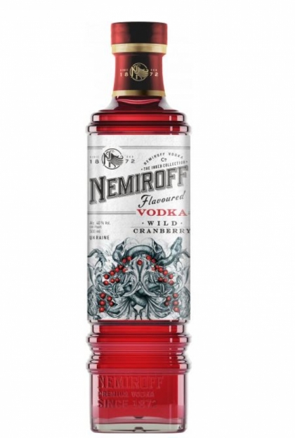 Nemiroff Wild Cranberry De Luxe 0.5L