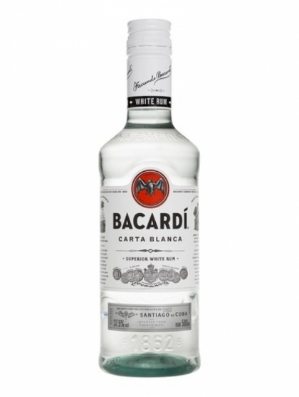Bacardi Superior Carta Blanca 37.5% 0.5L