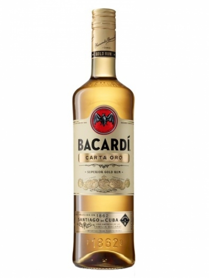 Bacardi Carta Oro 40% 1L