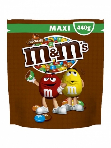 M&M's Maxi pouch choco 440g