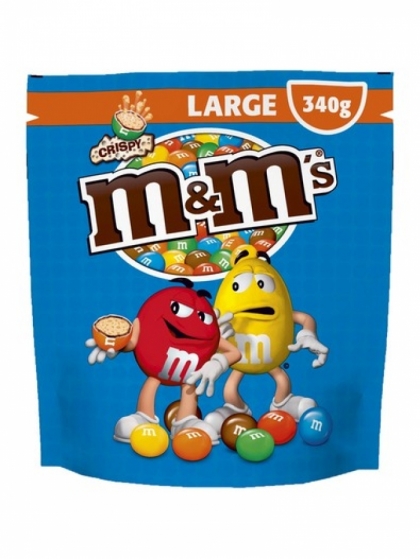 M&M's Maxi pouch crispy 340g