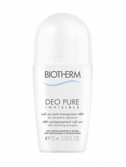 Biotherm Déodorant Pure Invisible Roll-On 75 ml