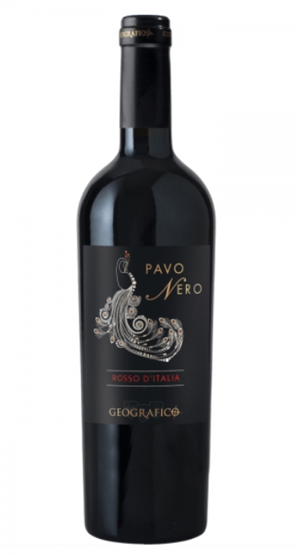 Geografico Pavo Nero Rosso d'Italia 0,75L