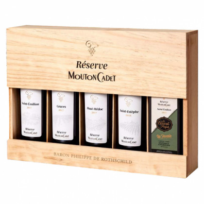 CAISSE BORDEAUX 5 MC RESERVE RFD(MOUTON CADET RESERVE 4штх0,75l)