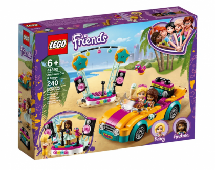 LEGO 41390 Andrea's Car & Stage