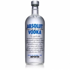 Absolut Blue 40% 1L