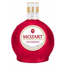 Mozart White Chocolate Cream Strawberry 17% 0.5L